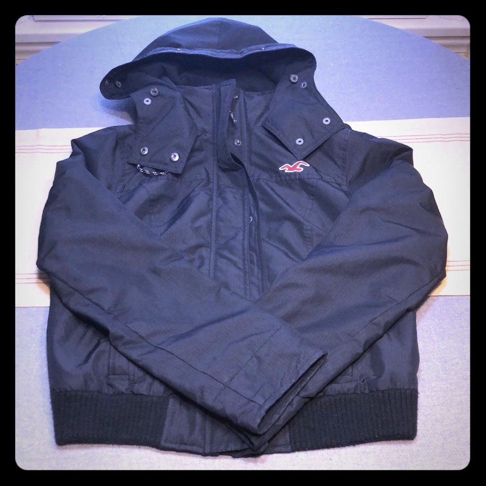 Women’s Navy Blue Hollister All-Weather Jacket
